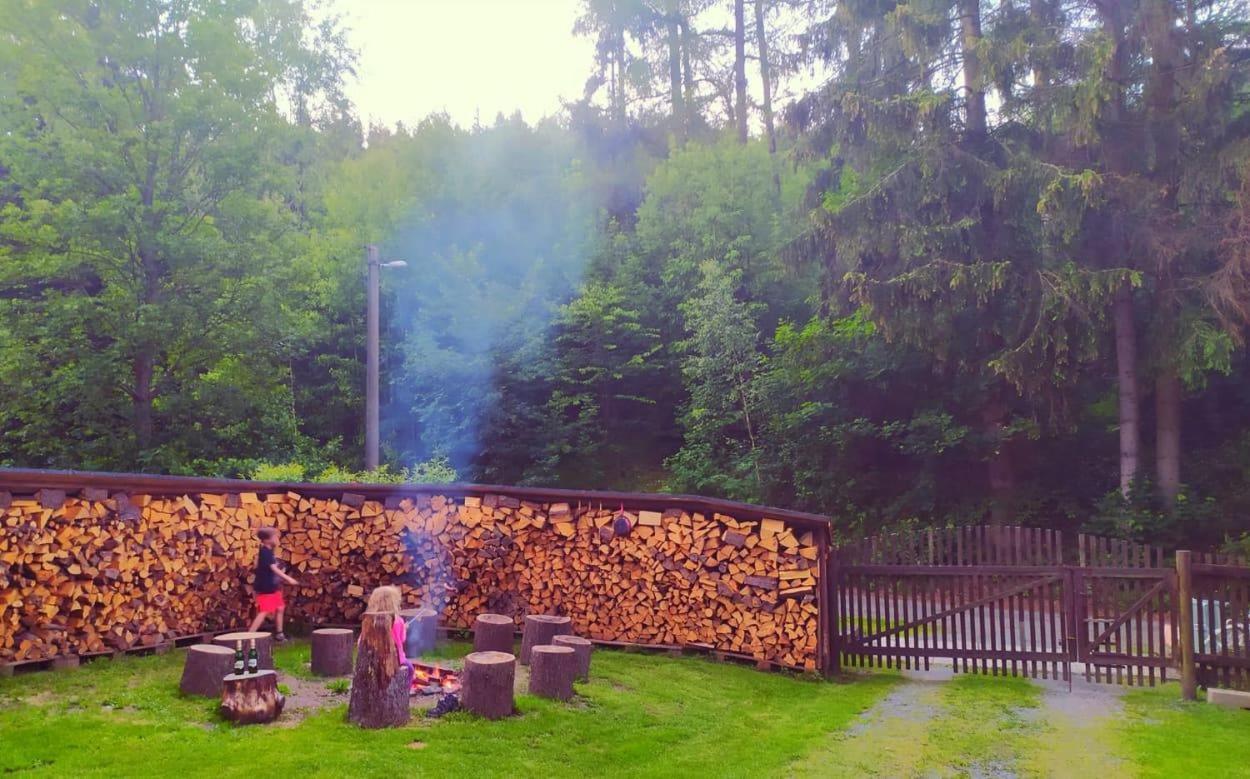 Chata Pod Lesem Rýmařov Exteriör bild